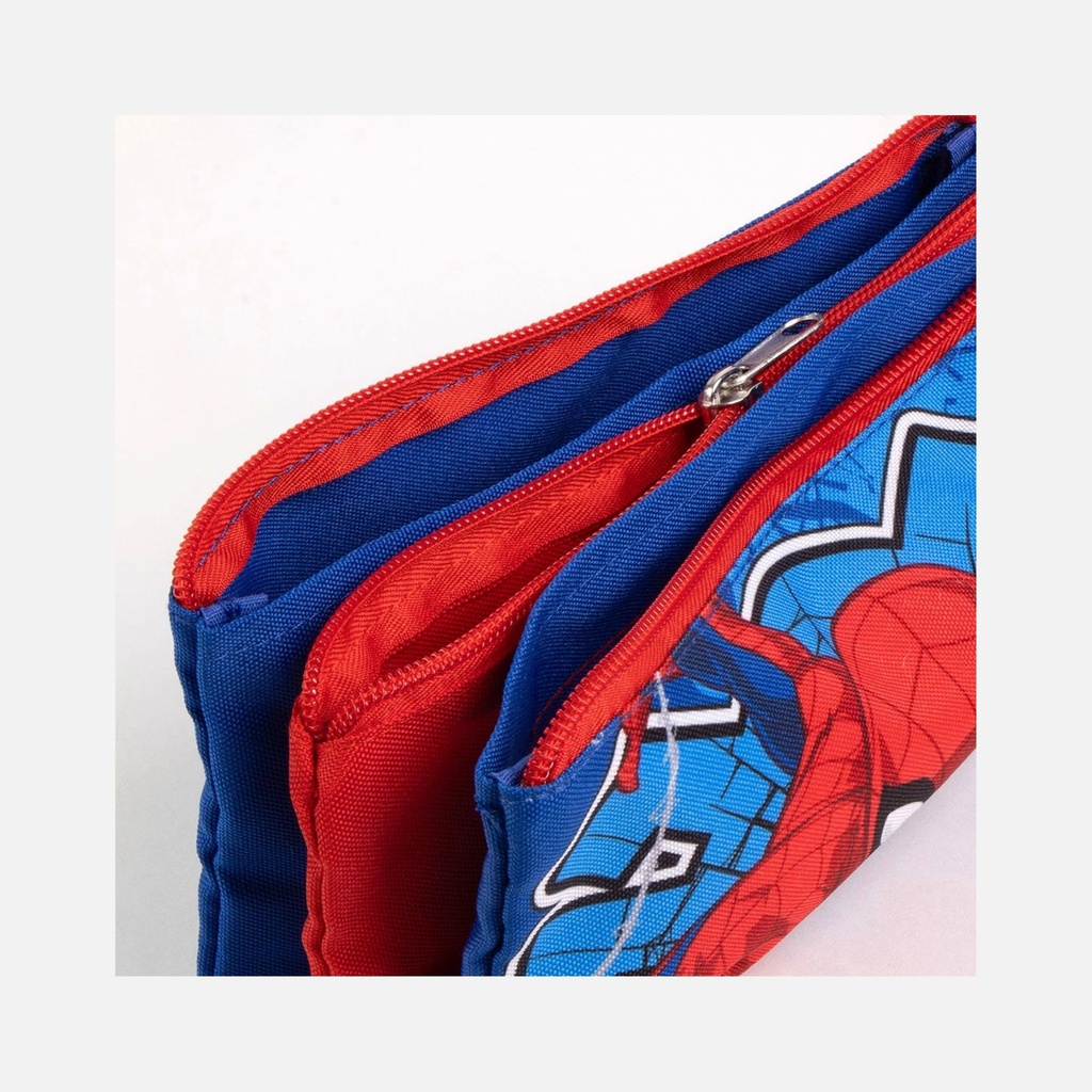 Cerda - Trousse à 3 Compartiments - Spiderman - 3+