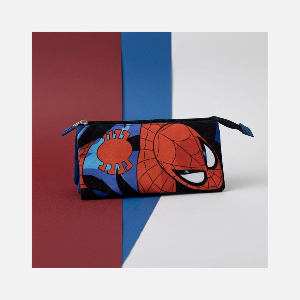 Cerda - Trousse à 3 Compartiments - Spiderman - 3+