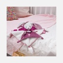 Doudou et Compagnie - Doudou Ours Mouchoir - 10 cm - Boite fleur - 0m+