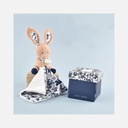 Doudou et Compagnie - Doudou Ours Mouchoir - 10 cm - Boite fleur - 0m+