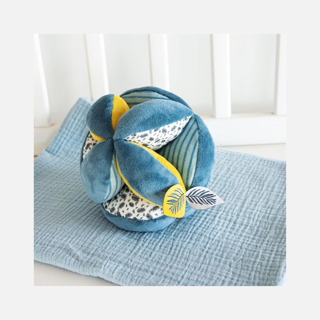 Doudou et Compagnie - Ma première balle d'éveil - Yoca le koala - Bleu - 15 cm  - 0m+