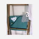 Doudou et Compagnie - Chaussons Bebe en Peluche - Koala - Blanc - 0 à 6 mois