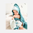 Doudou et Compagnie - Coffret Cadeau Cape de Bain & Doudou - Yoca le Koala - Vert - 80 x 80 cm - 0m+