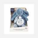 Doudou et Compagnie - Veilleuse Musicale & Projection Mur - Lapin - Rose Poudré - 0m+