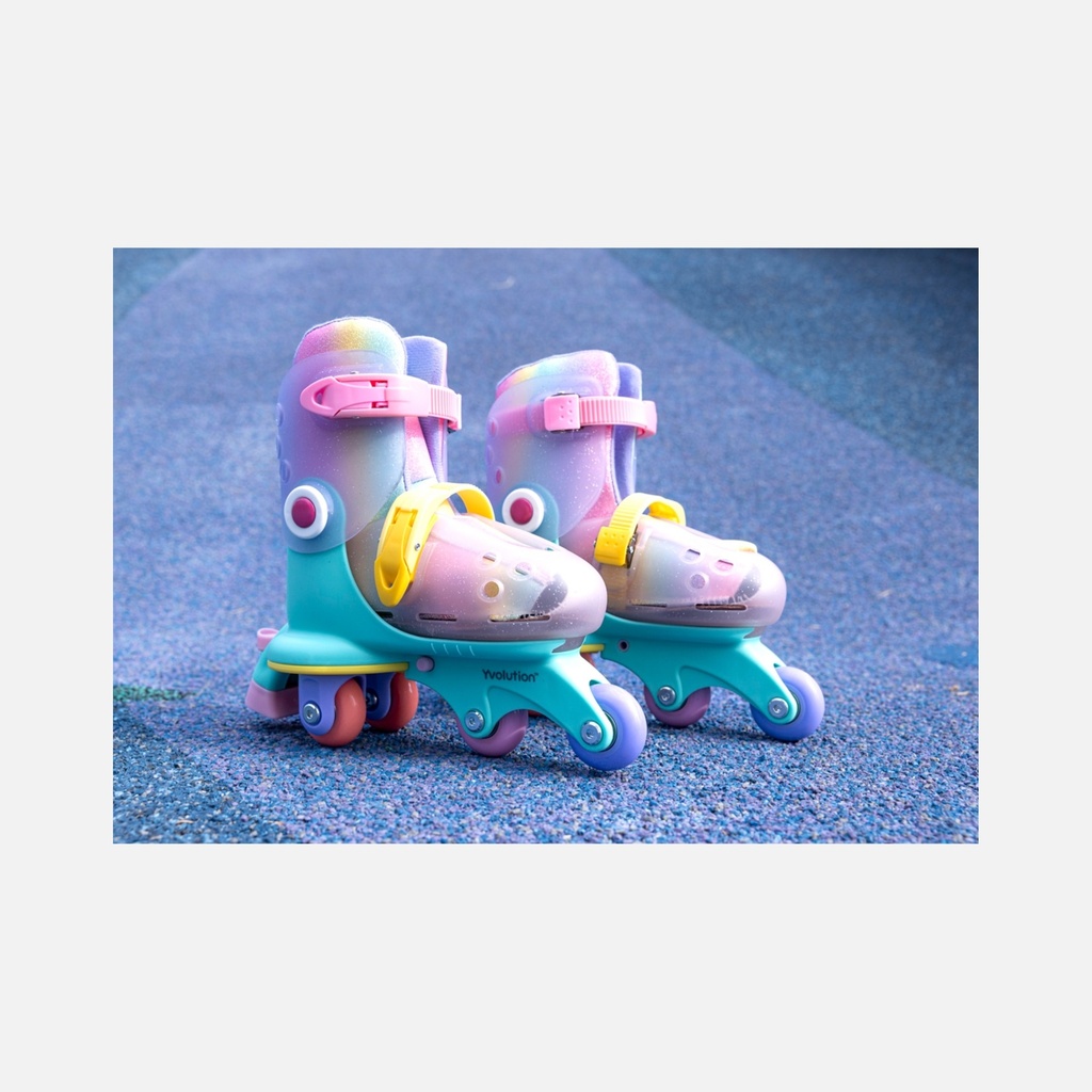 Yvolution – Twista Skates (30-34) – Vert - 4+