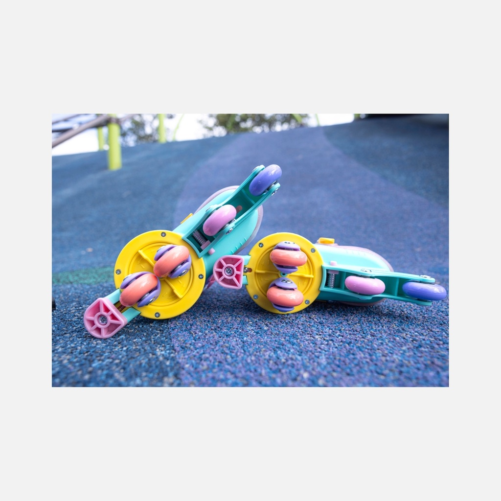 Yvolution - Twista Skates (30-34) - Rainbow - 4+