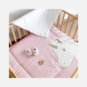 Doudou et Compagnie - Tapis de Parc Licorne - Rose - 100 x 100 cm - 0m+
