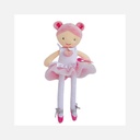 Doudou et Compagnie - Poupée en tissu danseuse - Lily-Rose - 36 cm - 0m+
