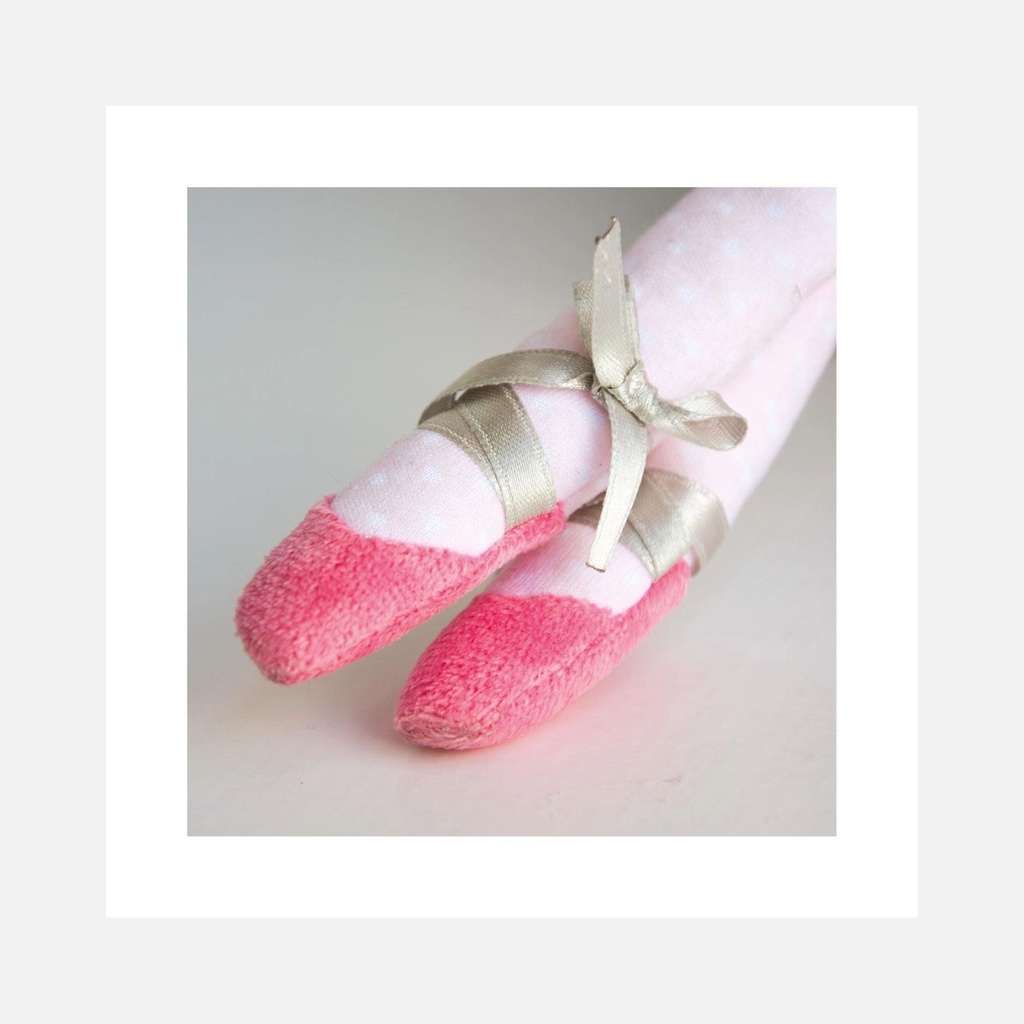 Doudou et Compagnie - Poupée en tissu danseuse - Lily-Rose - 36 cm - 0m+