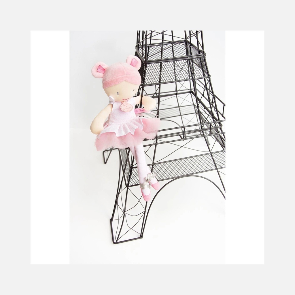 Doudou et Compagnie - Poupée en tissu danseuse - Lily-Rose - 36 cm - 0m+