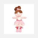 Jolijou - Poupée souple en tissu - Brune & Blanche - Ombelline - 26 cm - 0m+ (copie)