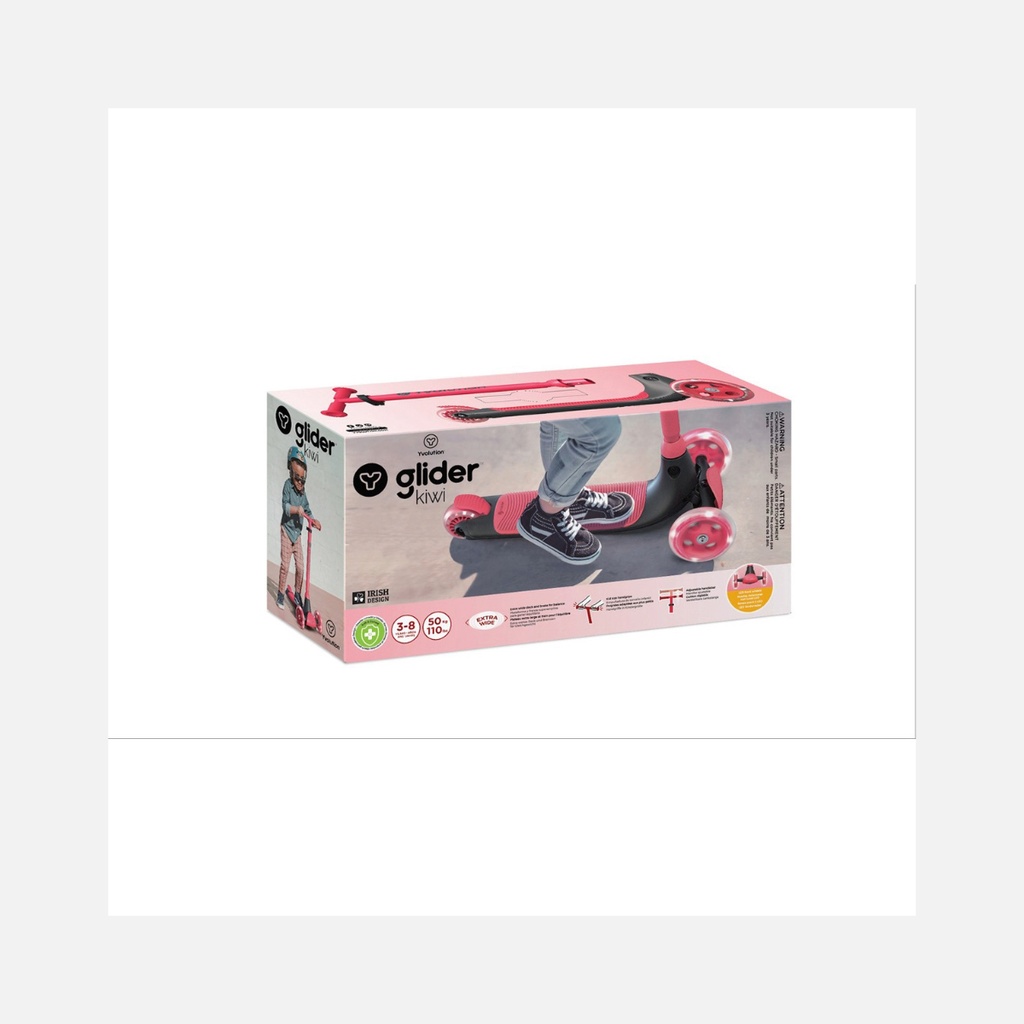 Yvolution – Yglider Kiwi – Rose - 3+
