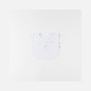 Noukies - Lot de 3 bavoirs en éponge & Jersey - Ecru/rose poudré - 0m+