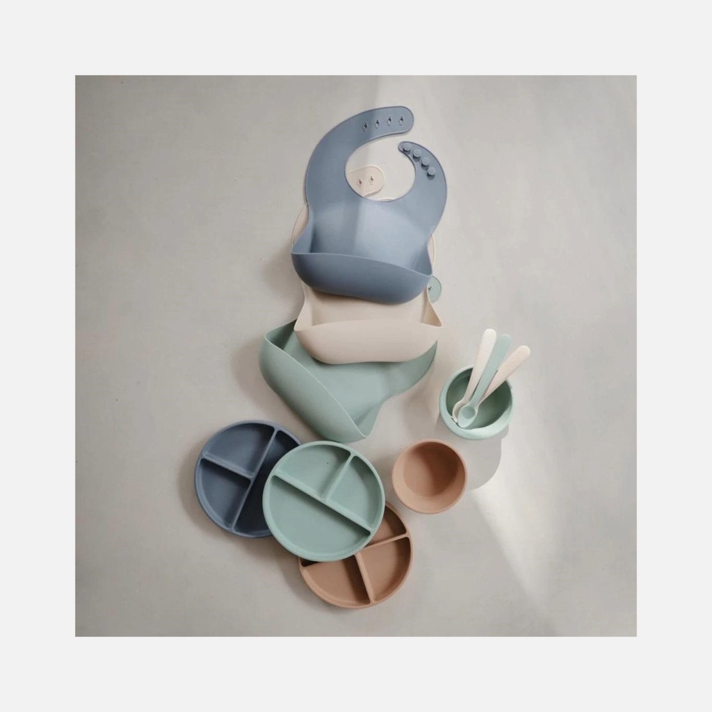 Mushie - Bavoirs en Silicone - 6m+