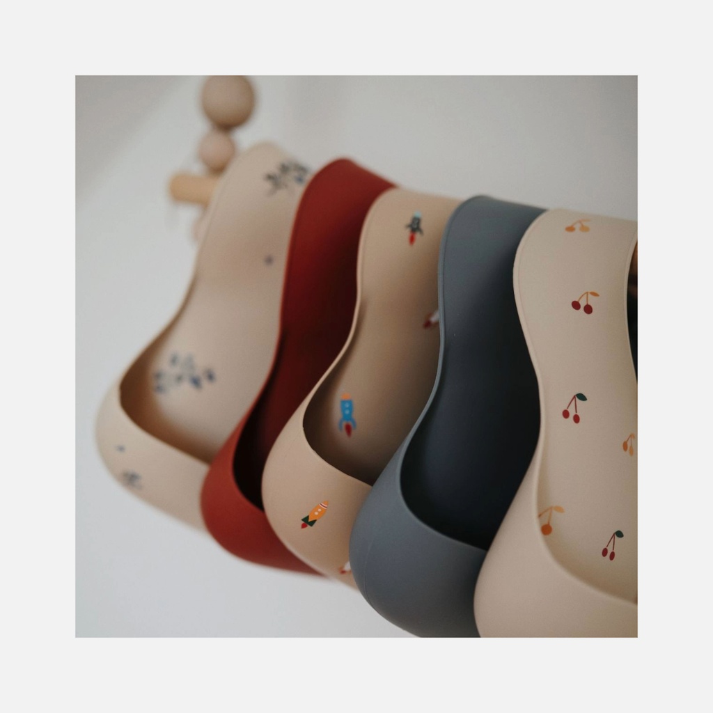 Mushie - Bavoirs en Silicone - 6m+