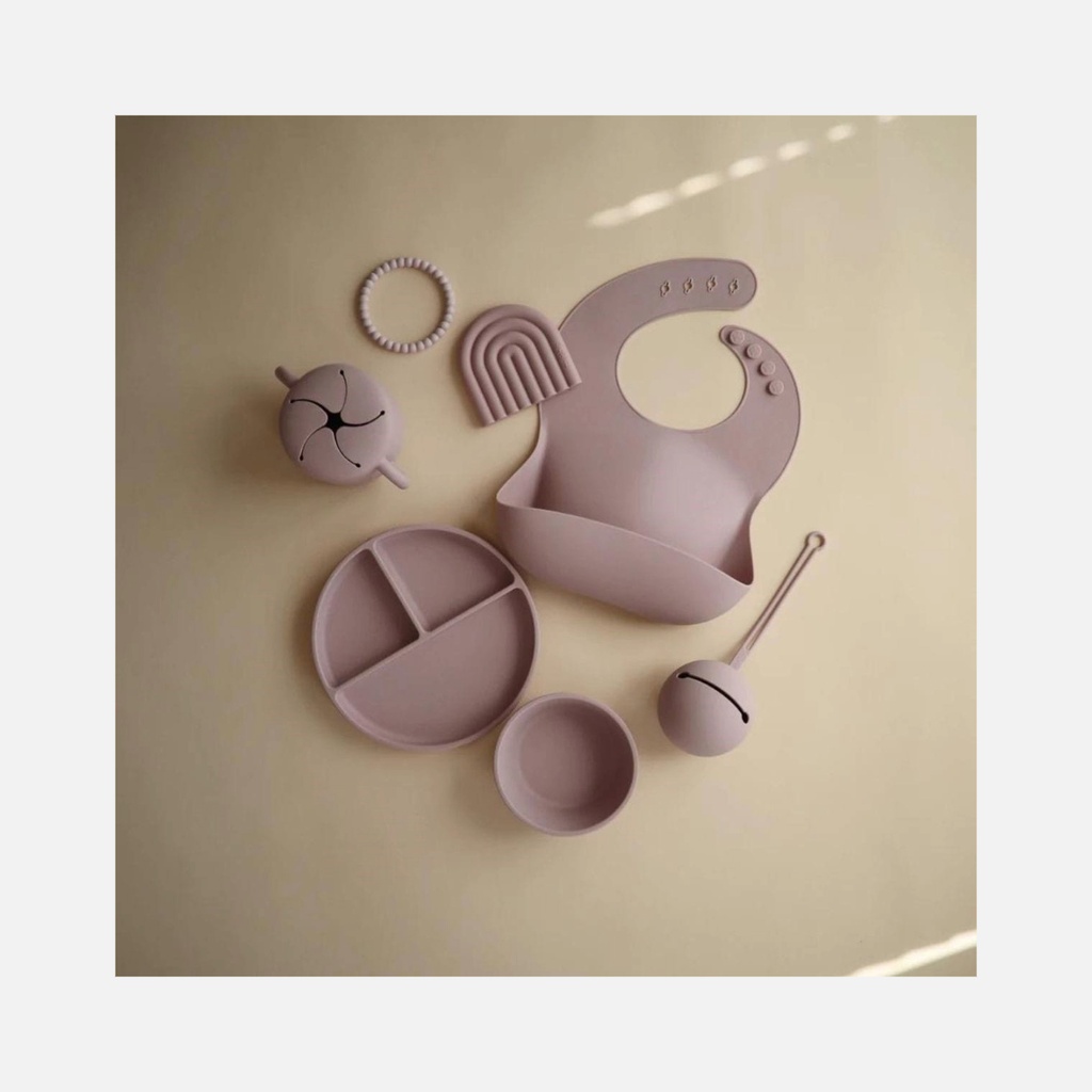 Mushie - Bavoirs en Silicone - 6m+
