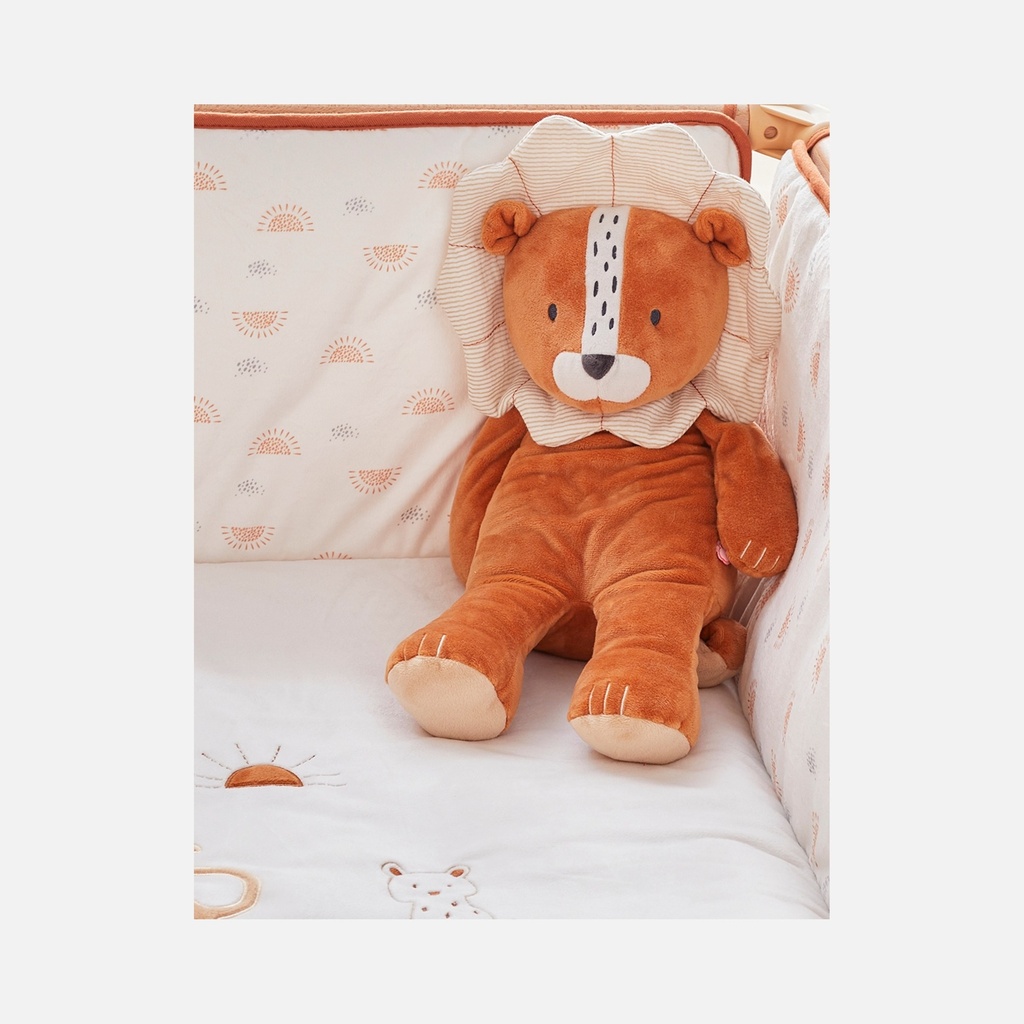 Noukie's - Peluche medium Babou en Veloudoux - Caramel - 40cm - 0m+