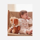 Noukie's - Peluche medium Babou en Veloudoux - Caramel - 40cm - 0m+