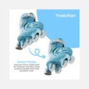Yvolution – Twista Skates (29-33) – Bleu