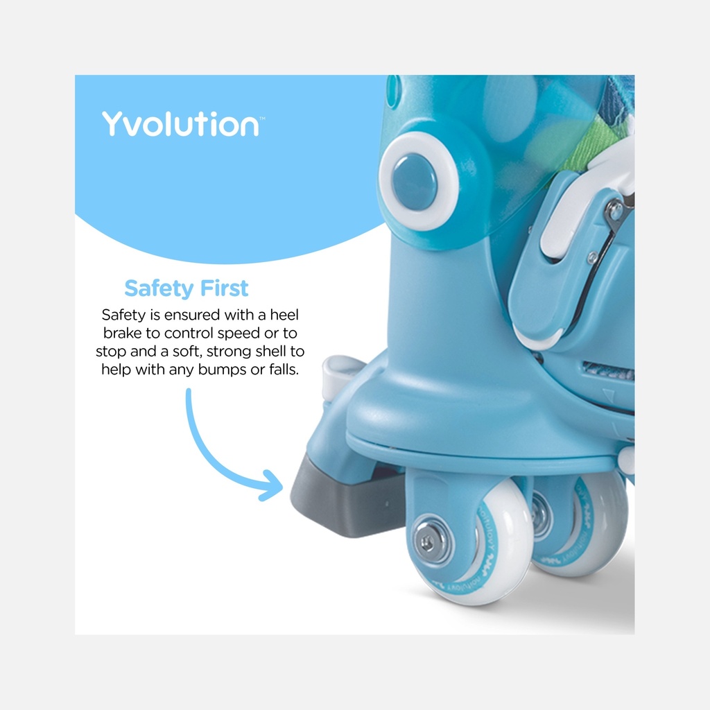 Yvolution – Twista Skates (29-33) – Bleu