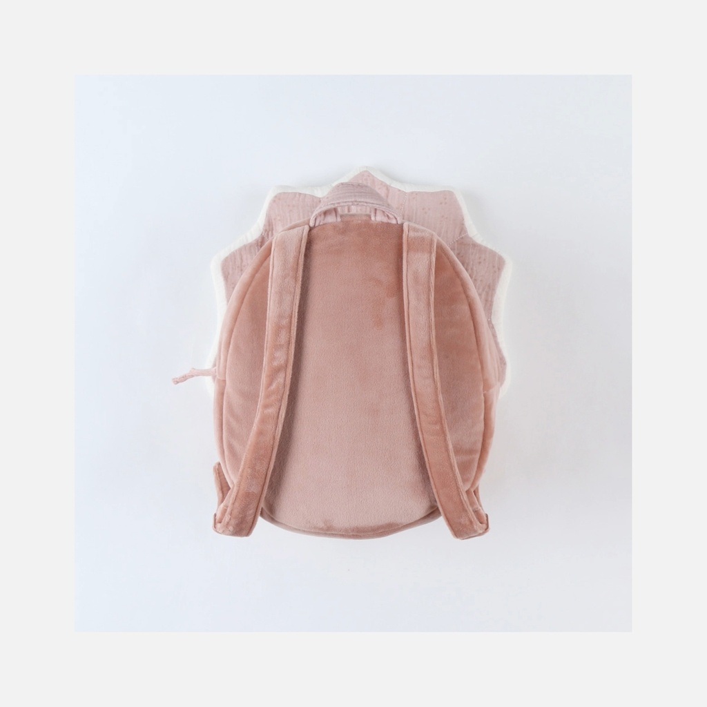 Noukie's - Sac à dos Popsie en Veloudoux® - Rose poudré - 2+