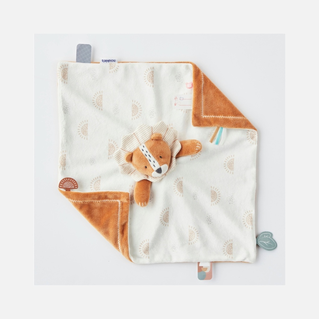 Noukie's - Doudou jour & nuit Babou - Caramel/écru - 0m+
