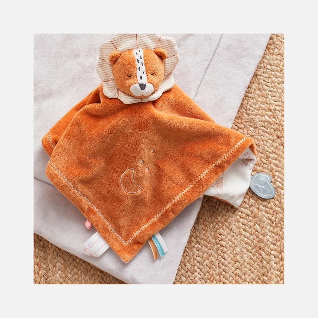 Noukie's - Doudou jour & nuit Babou - Caramel/écru - 0m+