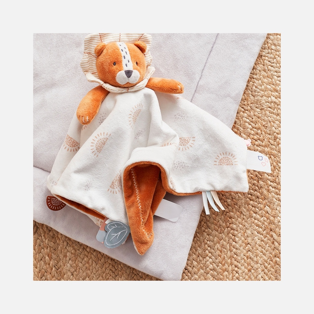 Noukie's - Doudou jour & nuit Babou - Caramel/écru - 0m+