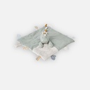 Noukie's - Doudou Stegi en mousseline BIO - Eucalyptus - 0m+