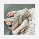 Noukie's - Doudou Stegi en mousseline BIO - Eucalyptus - 0m+