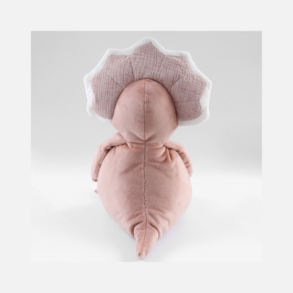 Noukie's - Peluche medium Popsie en Veloudoux - Blush/rose poudré - 40cm - 0m+