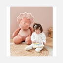Noukie's - Peluche Large Popsie en Veloudoux - Blush/rose poudré - 80cm
