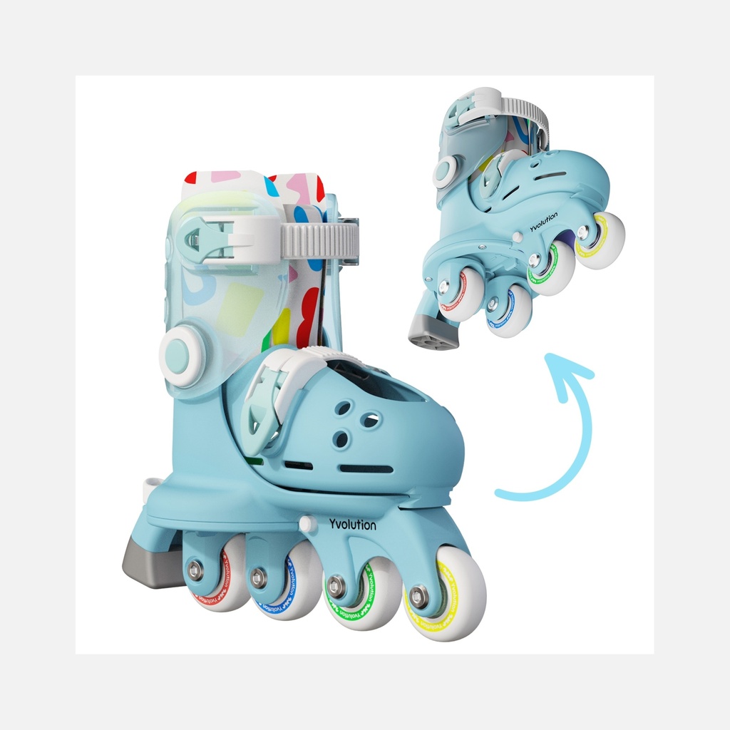 Yvolution – Twista Skates (23-28) – Vert - 2+