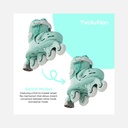 Yvolution – Twista Skates (23-28) – Vert - 2+