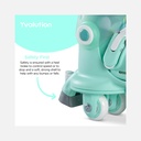 Yvolution – Twista Skates (23-28) – Vert - 2+
