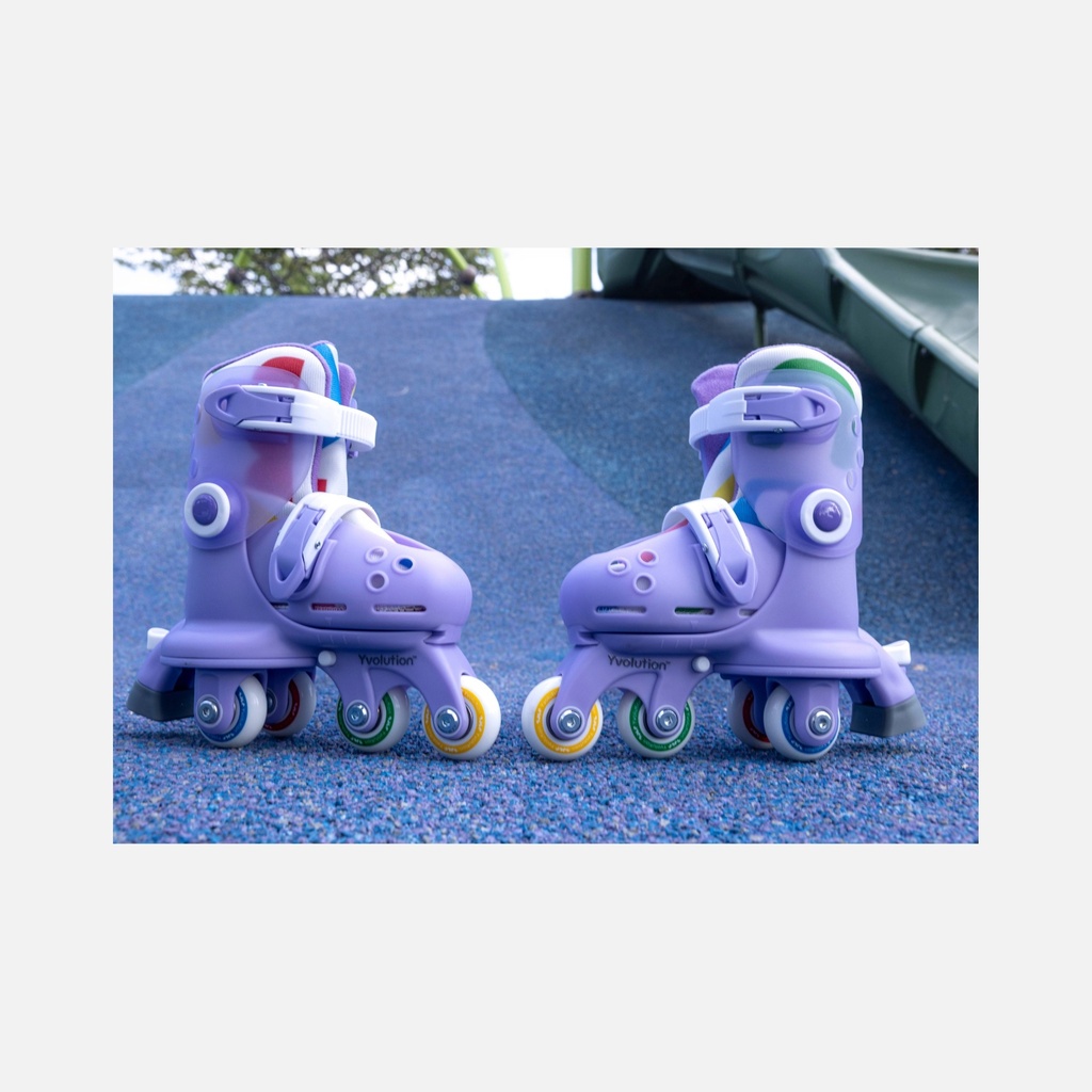 Yvolution – Twista Skates (30-34) – Vert - 4+