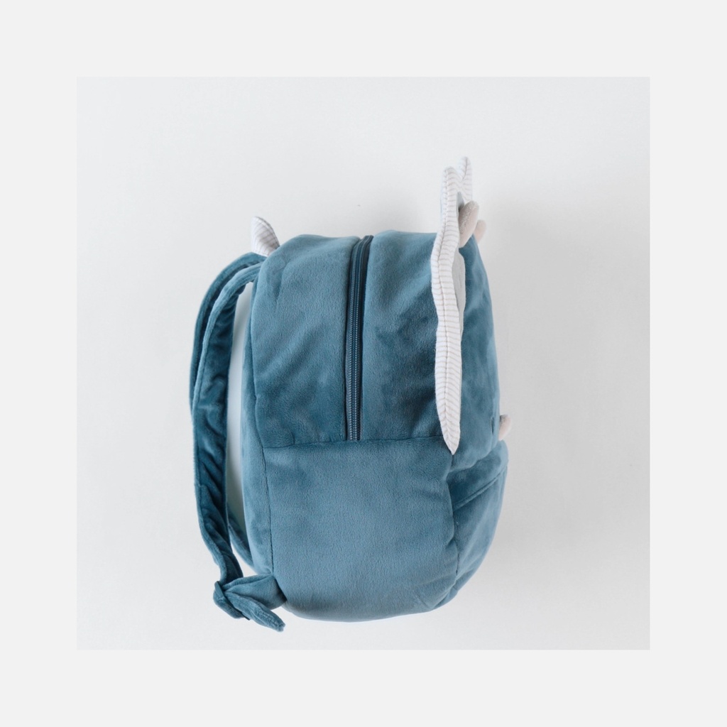 Noukie's - Sac à dos Ops en Veloudoux - Bleu - 2+