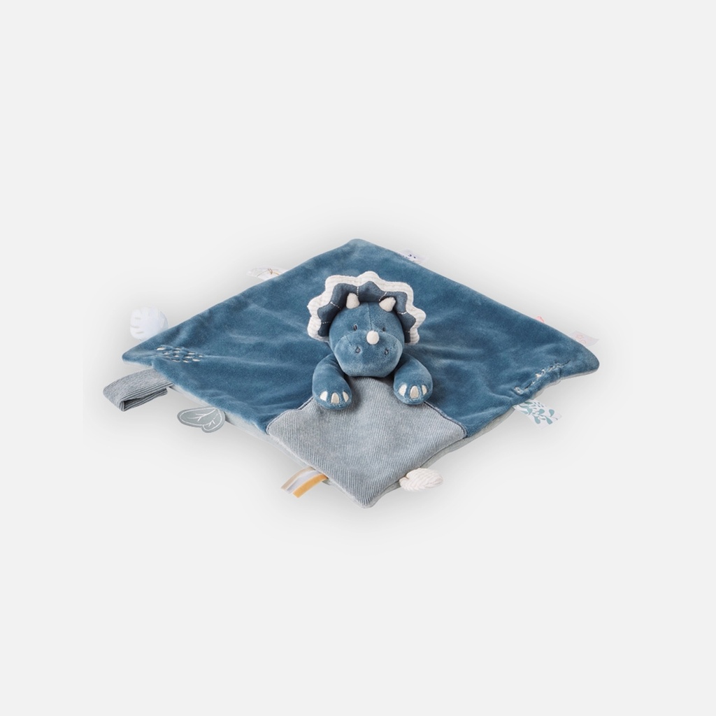 Noukie's - Doudou Ops en Veloudoux - Bleu 0m+