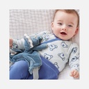 Noukie's - Doudou Ops en Veloudoux - Bleu 0m+