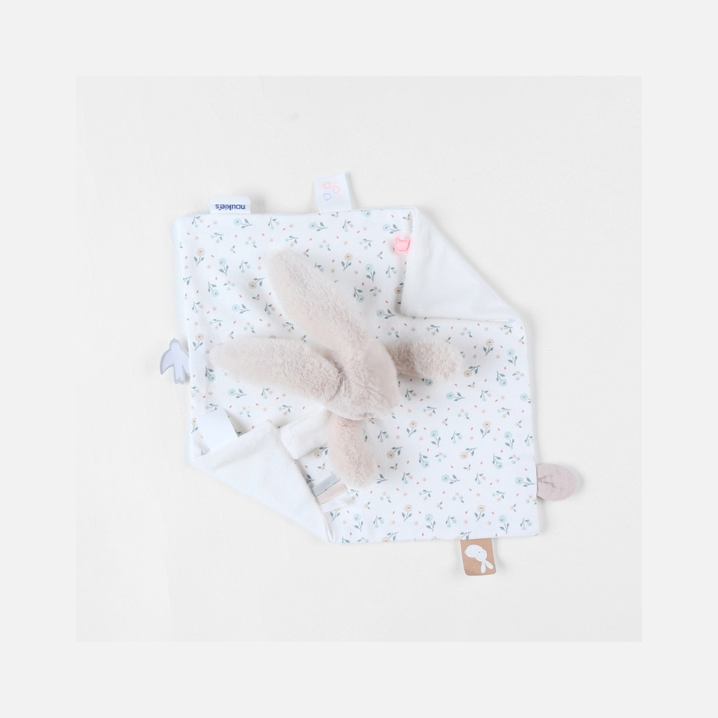 Noukie's - Doudou jour & nuit Babou - Caramel/écru - 0m+