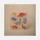Mushie - Wooden Puzzle Farm - 3+
