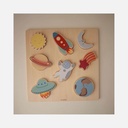 Mushie - Wooden Puzzle Farm - 3+