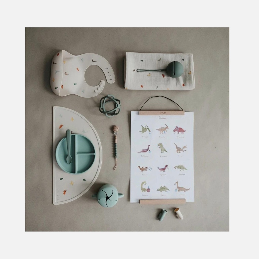 Mushie - Bavoirs en Silicone - 6m+