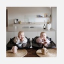 Mushie - Bavoir à manches longues - Bees - 6m+