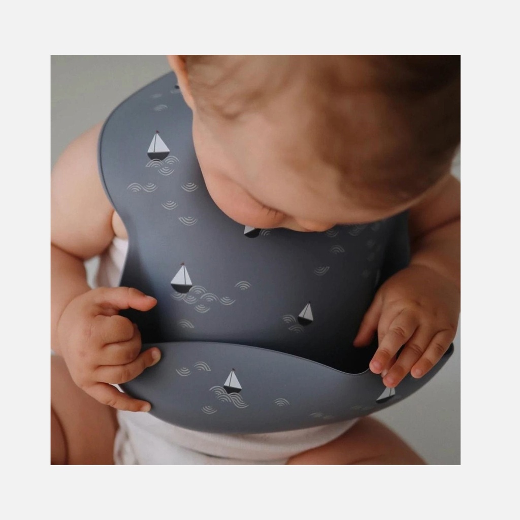 Mushie - Bavoirs en Silicone - 6m+