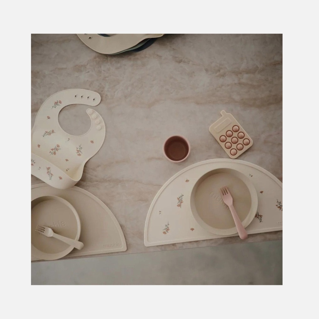 Mushie - Bavoirs en Silicone - 6m+