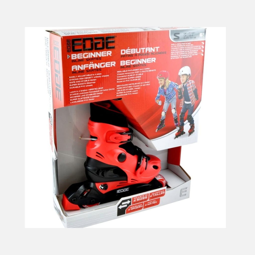 Braet - Patins à roues alignées Edge - Pointure 30/33 - 6+