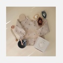 Mushie - Bavoir à manches longues - Bees - 6m+