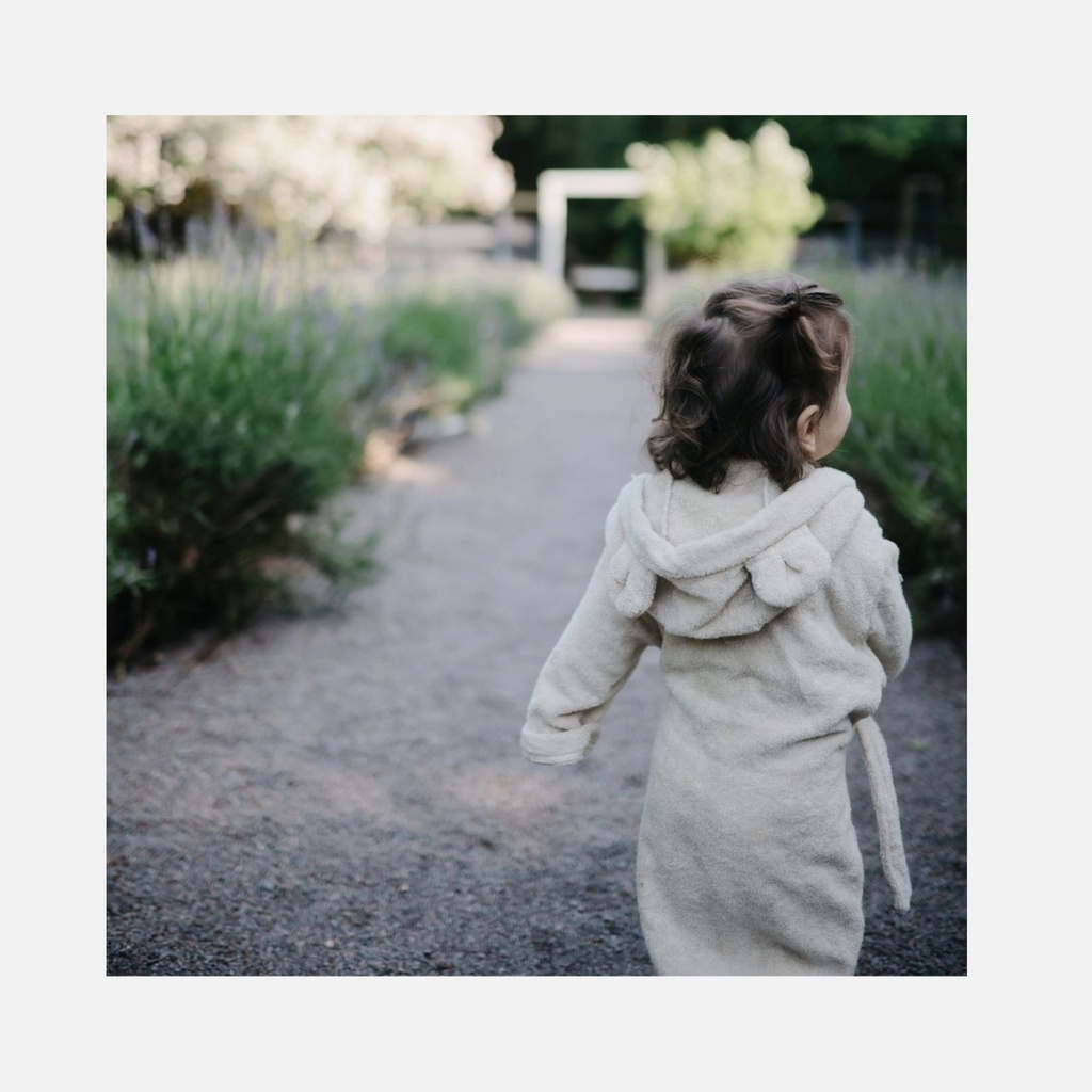 Mushie - Peignoir pour tout-petits - Blush