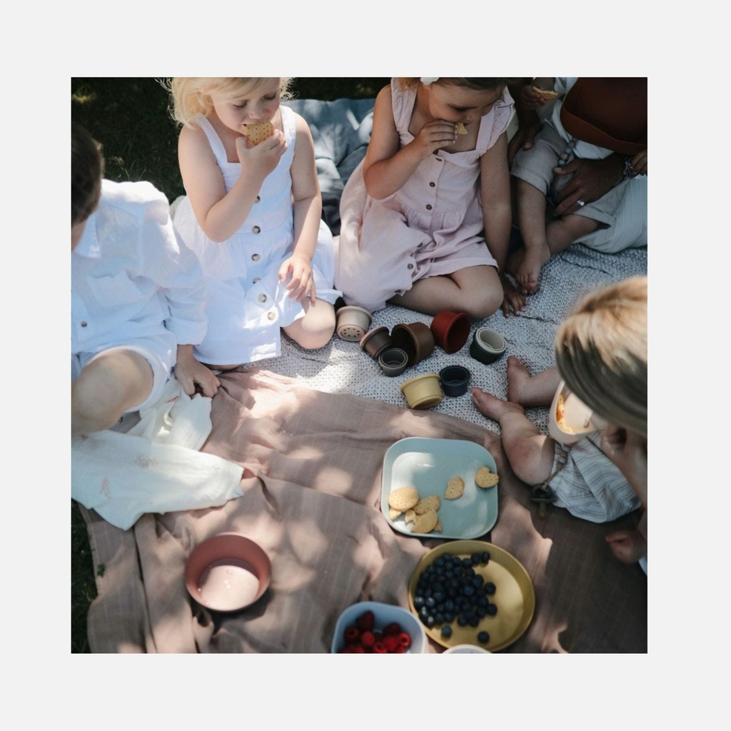 Mushie - Coffret repas pour tout-petits - Cloud - Giftbox - 6m+